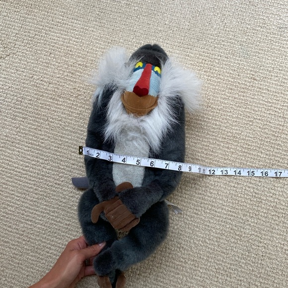 Vintage The Walt Disney Company Rafiki The Lion King 18"‎ Plush Stuffed Toy - Picture 10 of 10